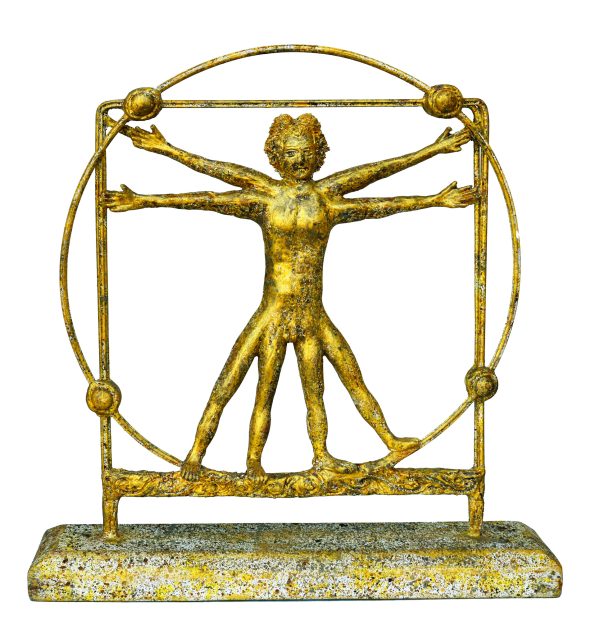 Escultura-Homem-Vitruviano-by-Altemir-Brehm